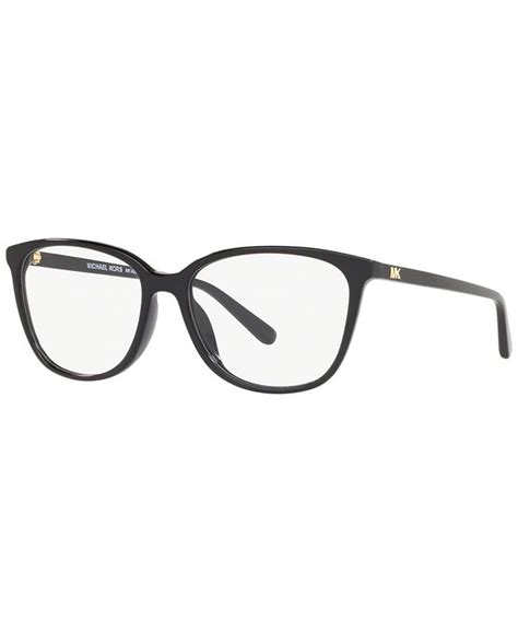 Michael Kors Women's Santa Clara Rectangle Eyeglasses, 